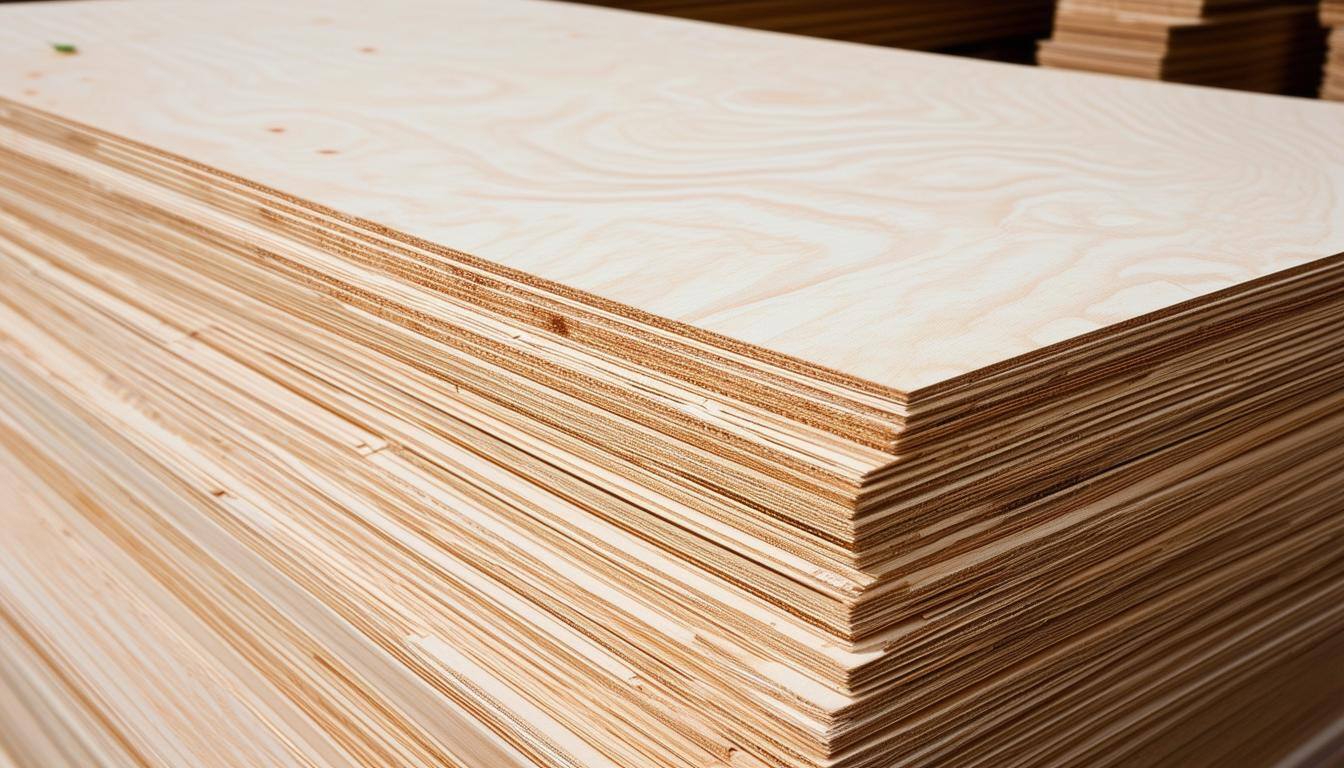 Russian birch plywood sheets in large quantity